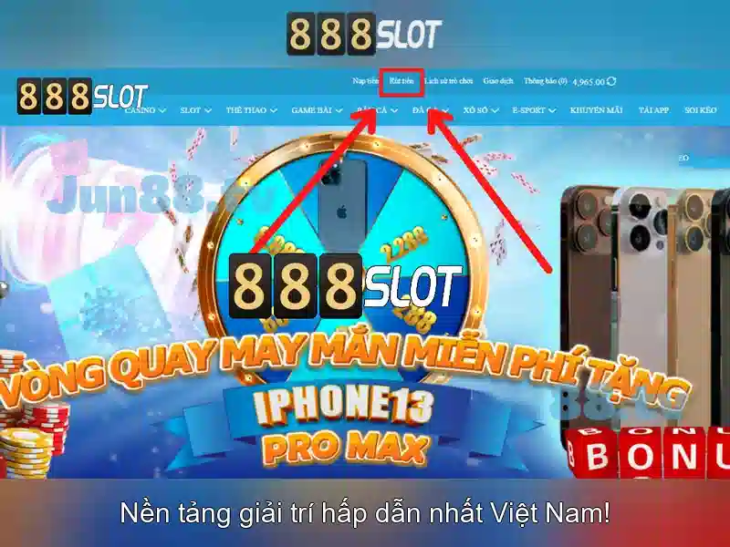 888Slot: Nền tảng slot trực tuyến phổ biến